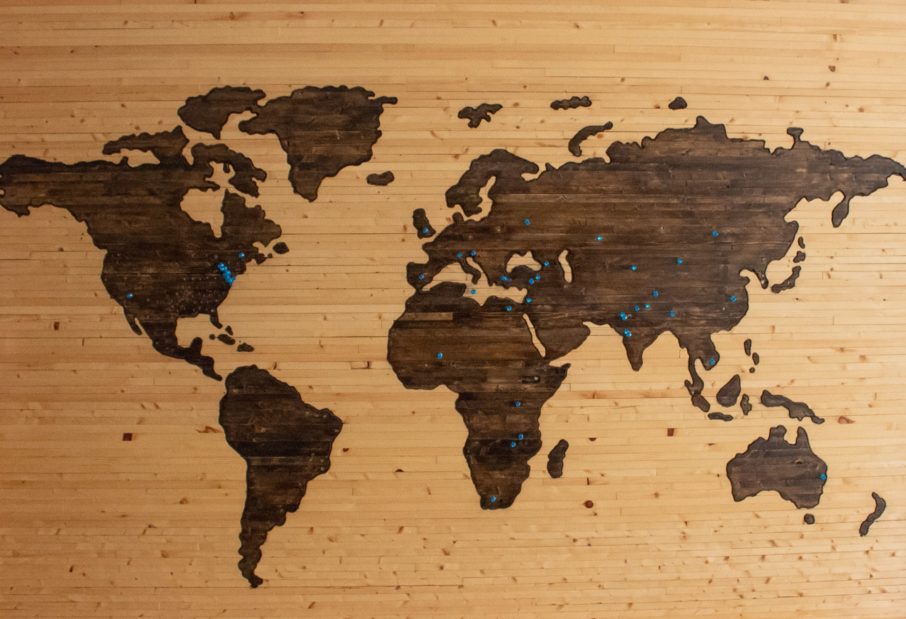 MAP of the world