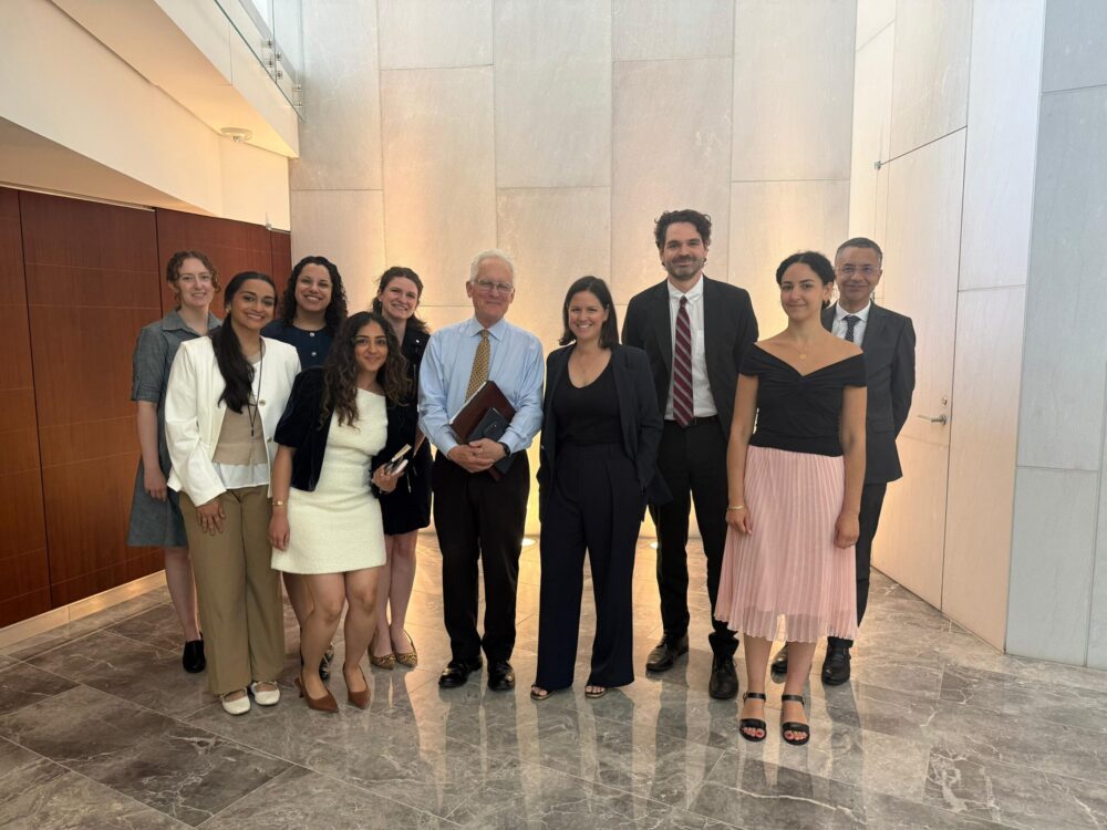 group photo at Center for Strategic and International Studies
